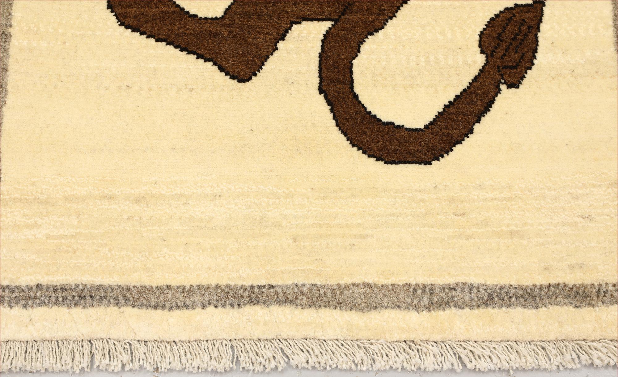 Matta, figural Qashqai, ca 140 x 86 cm.