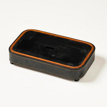 A Charles X ormolu mantel clock modelled as the Cathedral of Reims, Paris, 1820's.