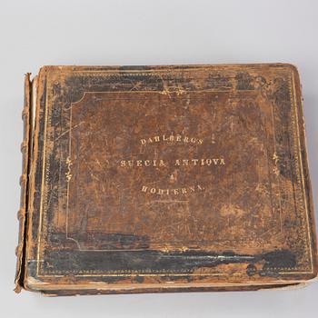 BOK, "Suecia Antiqua et Hodierna", Erik Dahlberg. Dahlbergs, 1800-tal.
