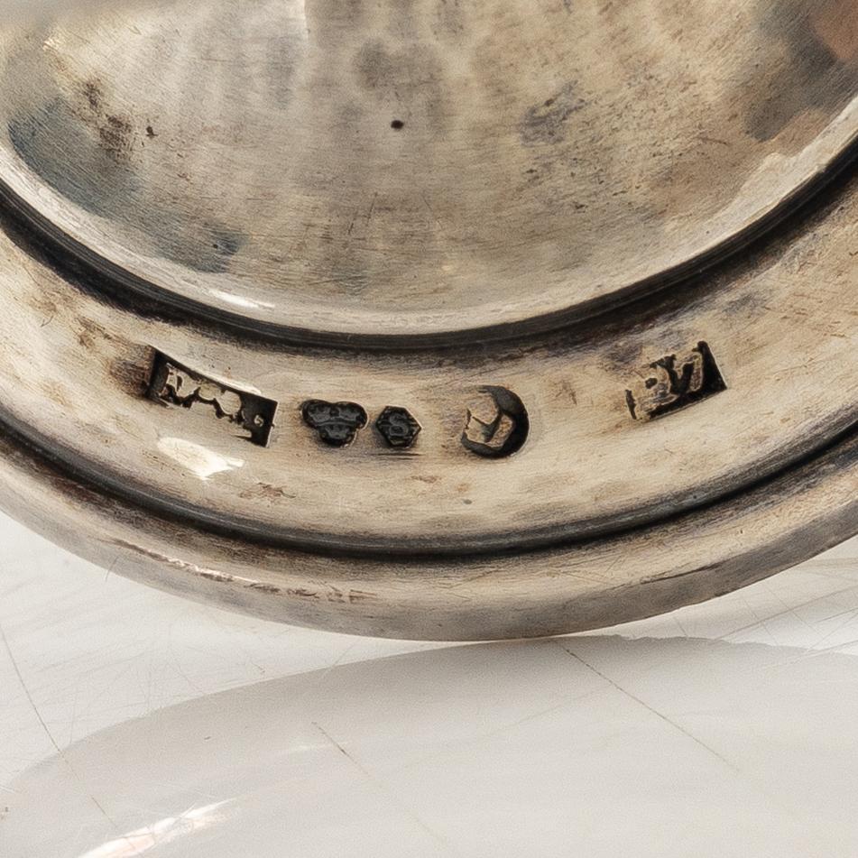 Silver, 5 pieces, Sweden 19th-20th century.