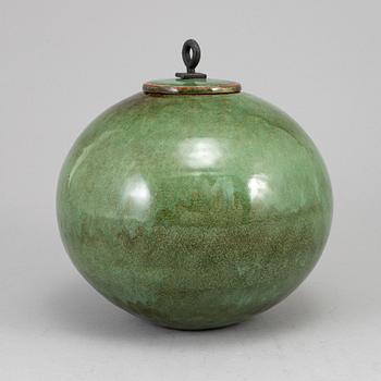 ANJA NOTINI, a earthenware 'Circle' urn, 1990's.