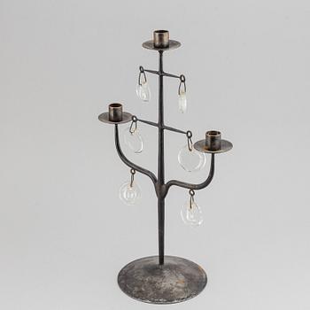 Erik Höglund, ljusstake/kandelaber, Boda, 1900-talets andra hälft.