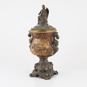 A late 19th century decorative vase.