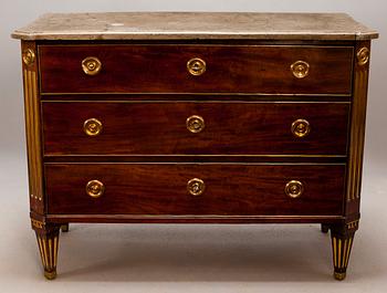 A CHEST OF DRAWERS.