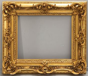 A gilded frame around 1900.