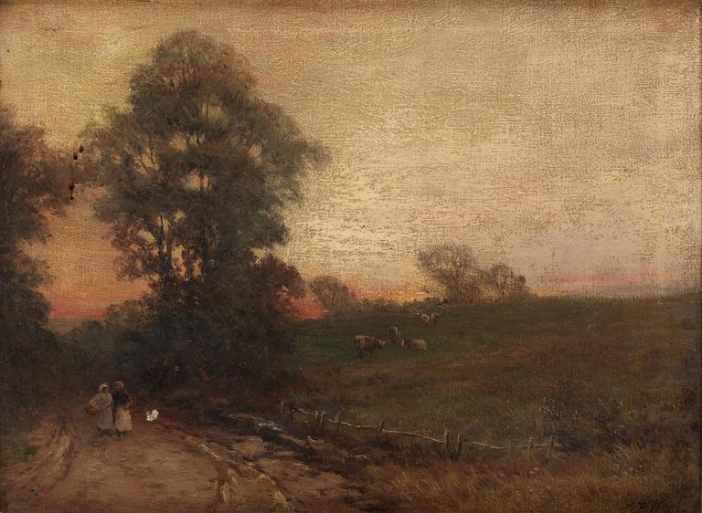 John Bates Noel, "After rain Worcestershire".