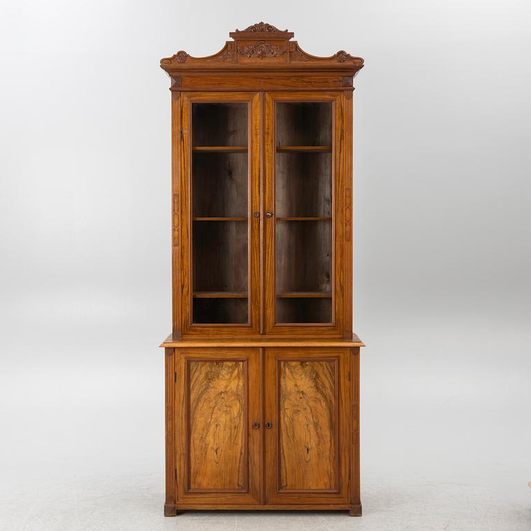A Neo-Renaissance bookcase, circa 1900.