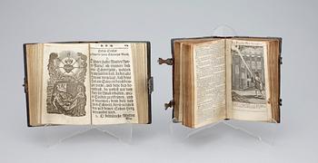 BÖNBÖCKER, 2 st, bla "The Book of Common-Prayer...", London 1711.