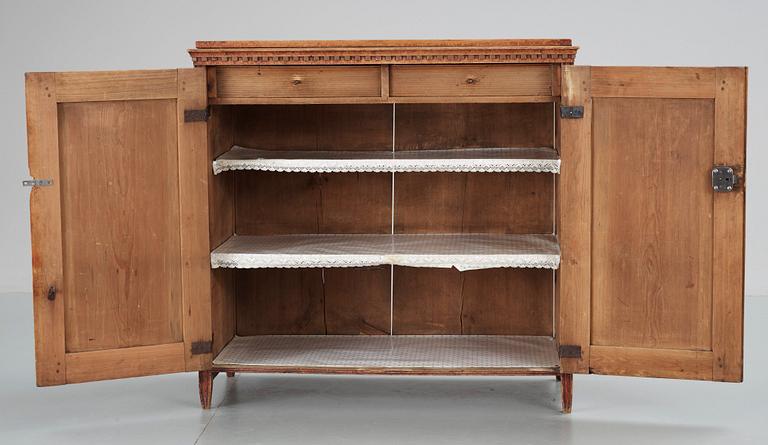 A Swedish sideboard. 18th-19th century.