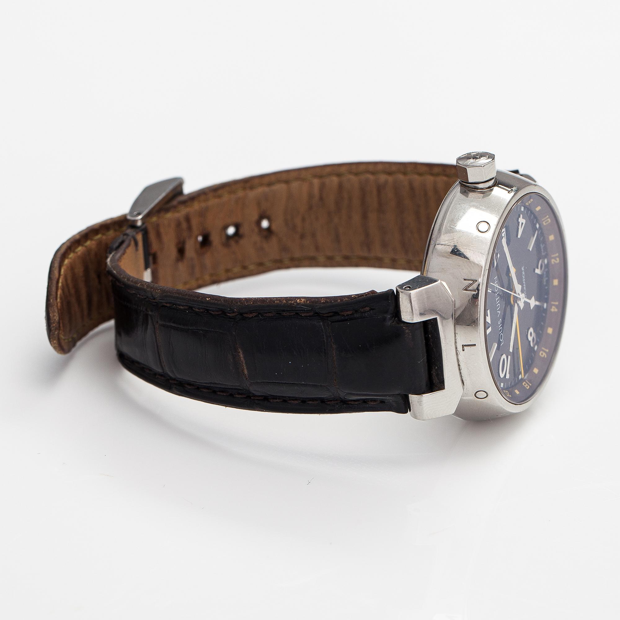 Louis Vuitton, Tambour GMT, armbandsur, 39 mm.