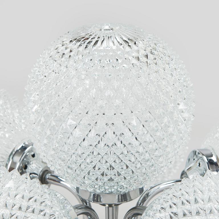 A 1960s/70s ceiling light model KP 555, Hyval, Finland.