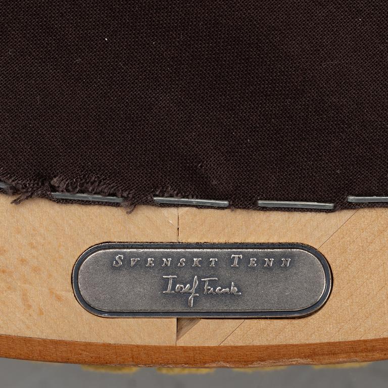 Josef Frank, a model 647 stool, Svenskt Tenn, efter 1985.