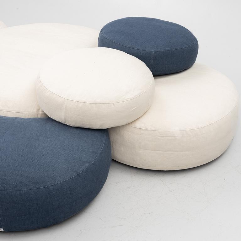 Piero Lissoni, modulsoffa, "Pasticca", Living Divani, Italien, efter 2010.