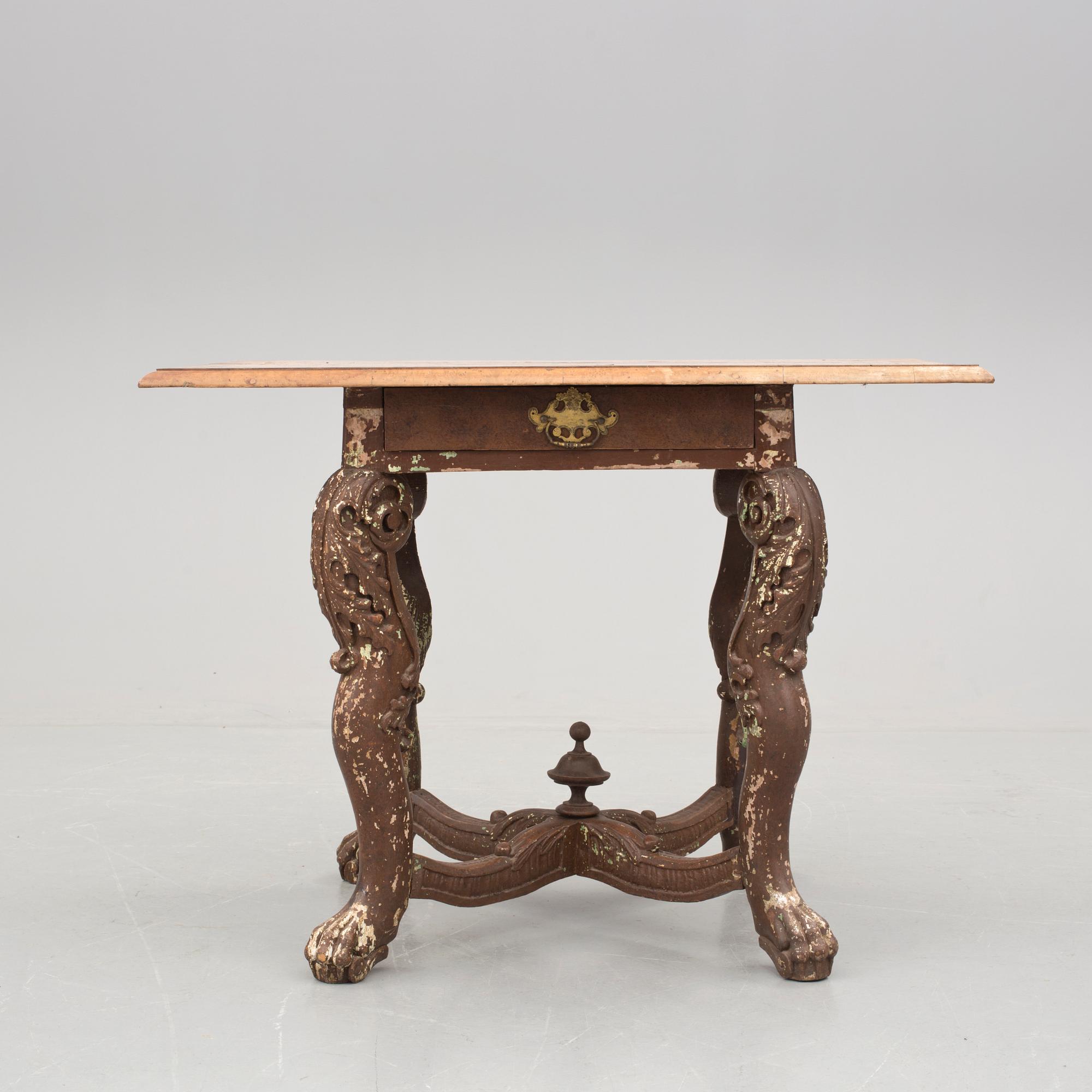BORD, barock, 1700-tal.