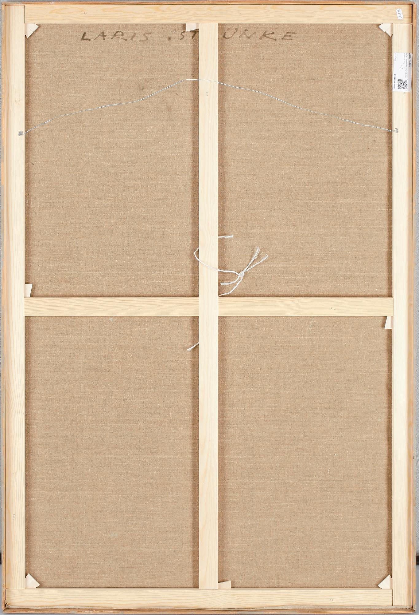 LARIS STRUNKE, olja på duk, signerad.