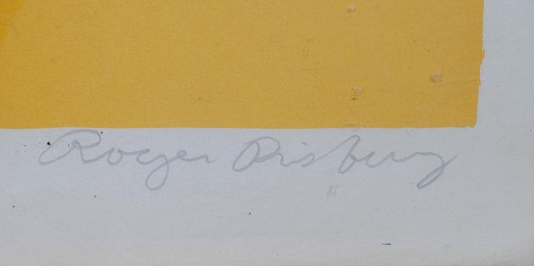 ROGER RISBERG, färgserigrafi, signerad och numrerad 50/210.