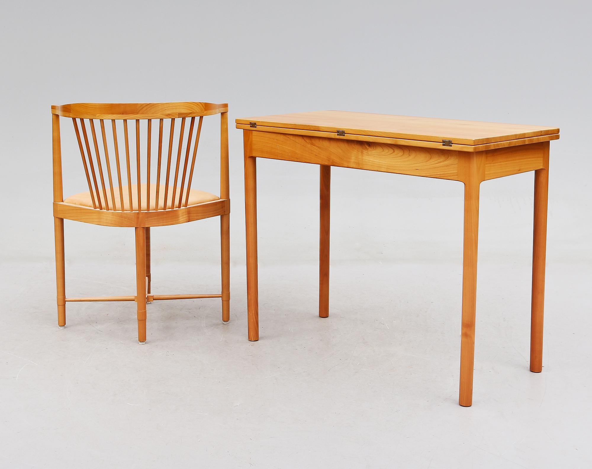 SKRIVBORD OCH SKRIVSTOL, Søborg Møbler, Danmark, 1900-/2000-tal.