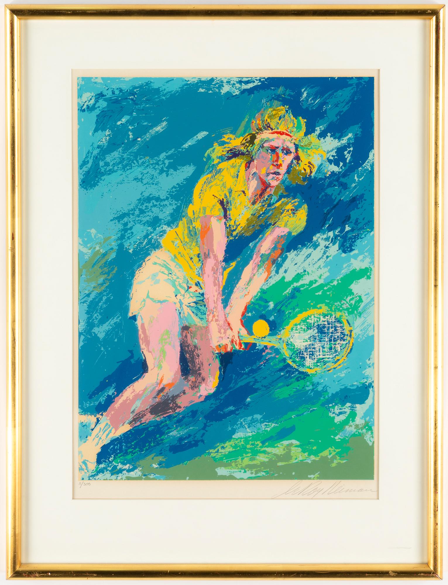 LeRoy Neiman, lithograph in colours, signed 11/300.