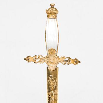 A Swedish small sword, second half of 19th Century.