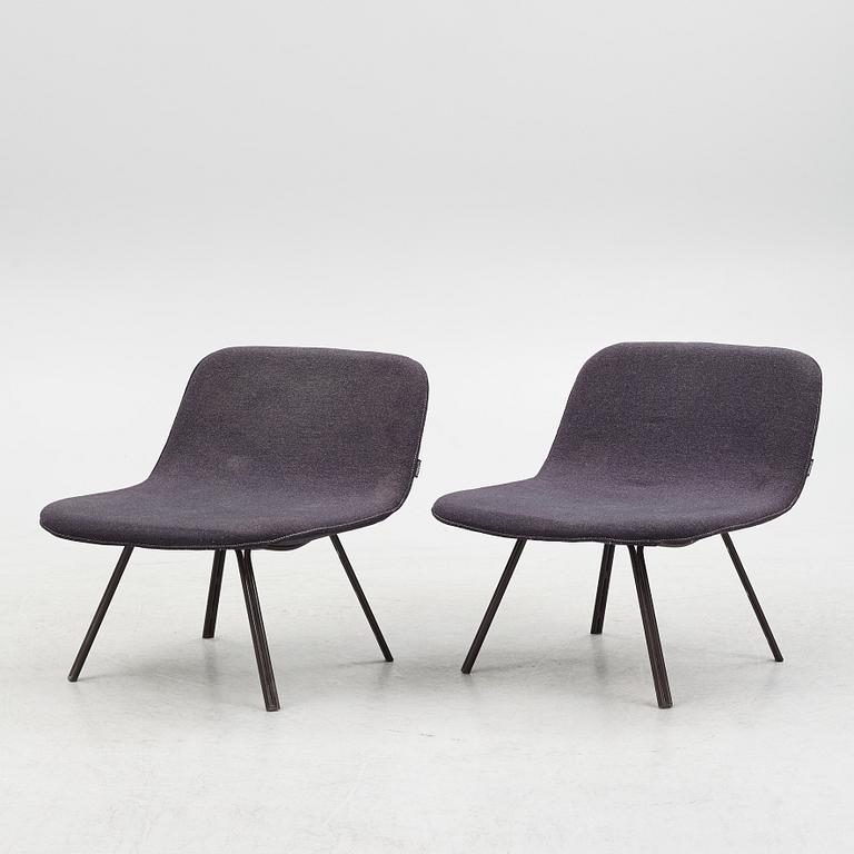 Claesson Koivisto Rune, a pair of 'Pal' easy chairs, Offecct.