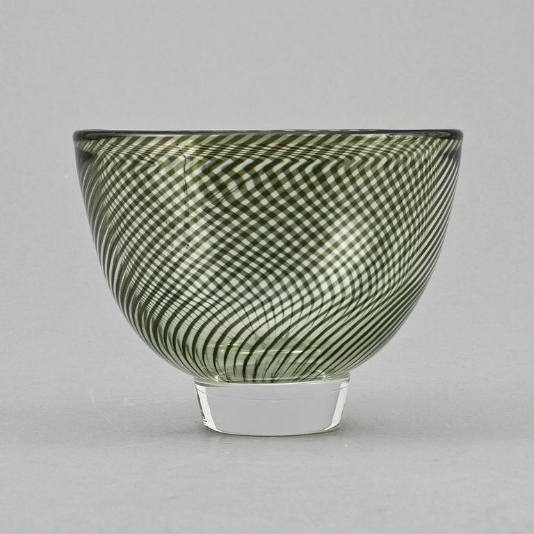 SKÅL, glas, "Slipgraal", Edward Hald, Orrefors, 1900-talets tredje kvartal.