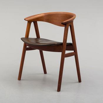 An Erik Kirkegaard arm chair, for Høng Stolefabrik, 1960s.