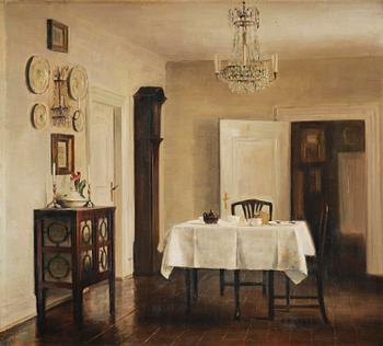 883. Carl Holsoe, "Interiör".