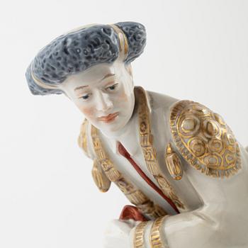 Figurin, porslin, Meissen, 1900-talets första hälft.
