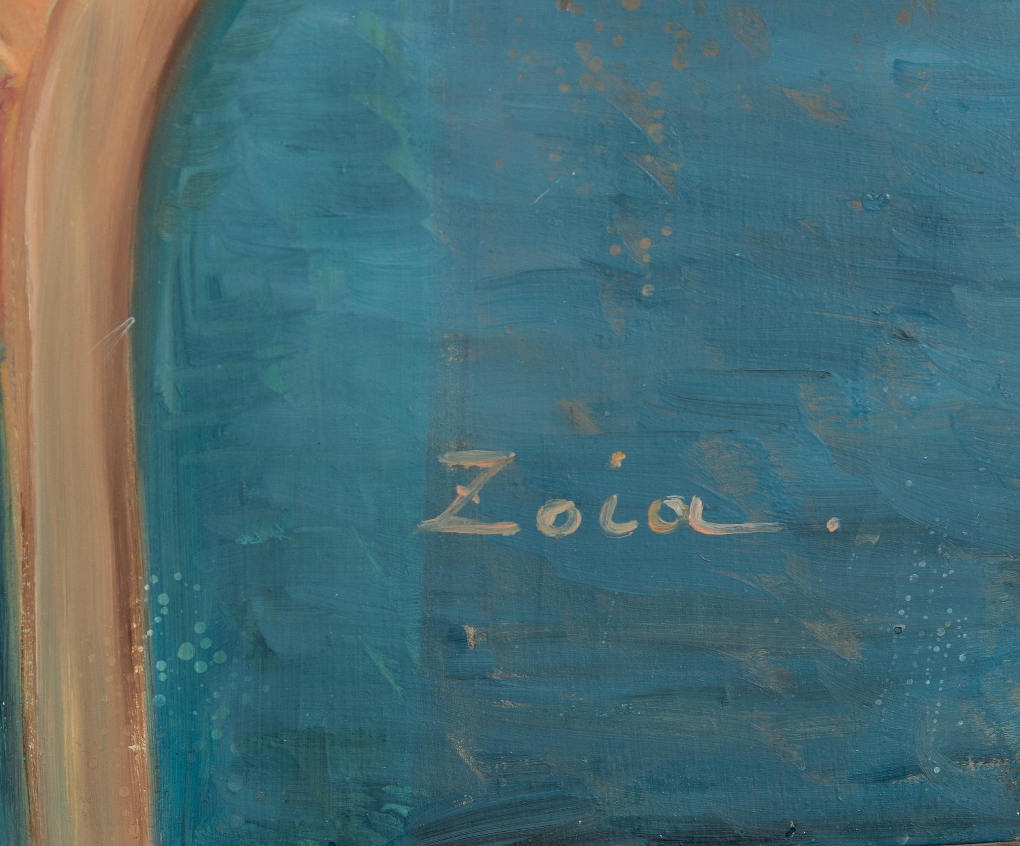 Zoia Krukovskya Lagerkrans, Flicka med katt.