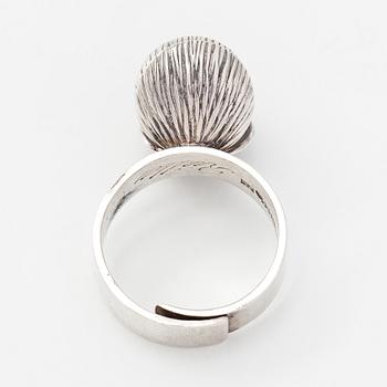 Elis Kauppi, sormus, ametisti, hopea, Kupittaan Kulta, Turku 1970.