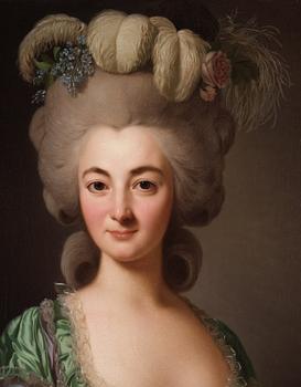 Alexander Roslin, ”Henriette Agathe Rose Foâche” (1754-1812), (née de Mondion).