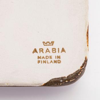 Taisto Kaasinen, relief, keramik, signerad Arabia T. Kaasinen.
