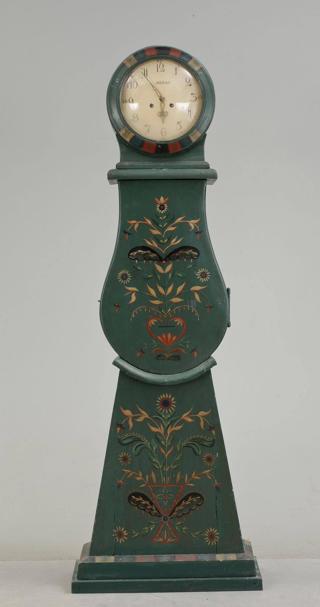 GOLVUR, en sk moraklocka, 1800-tal.