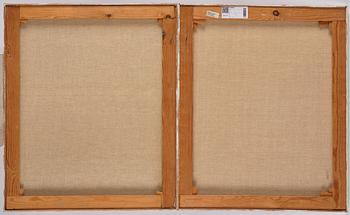 Werner Janson, Untitled, diptych.