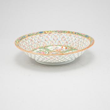 Parti porslin, sex delar, Kina, Kanton, 1800-tal samt1900-tal.