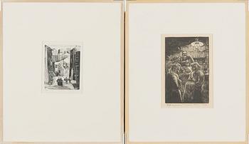 Tuulikki Pietilä, "Alakaupungissa" och "Kyläkaupassa".