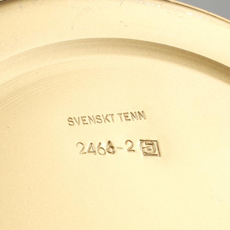 BORDSLAMPOR, ett par, modellnummer 2466-2, Josef Frank, Firma Svenskt Tenn.