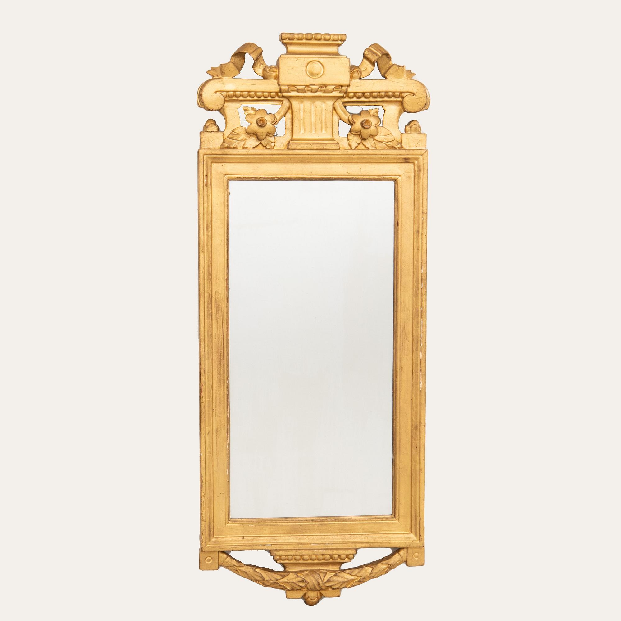 Mirror, Empire style, early 19th century.
