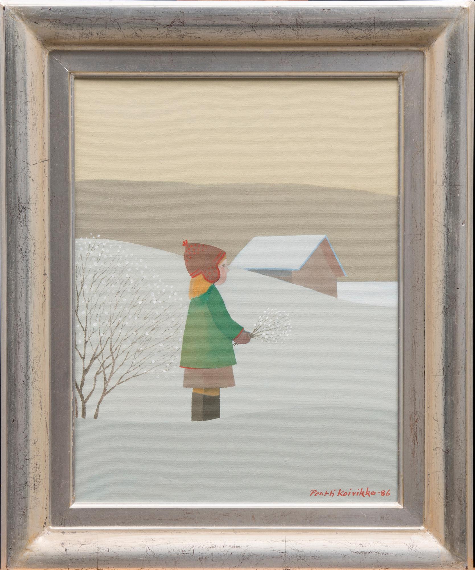PENTTI KOIVIKKO, olja på duk, signerad och daterad 86, även a tergo.