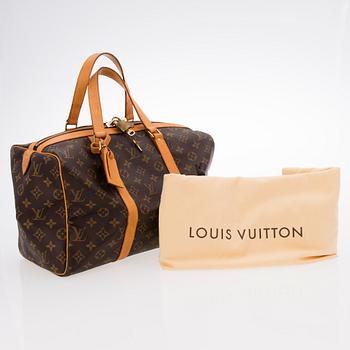 MONOGRAM CANVAS KEEPALL 35 BAG.