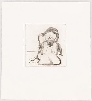 Lena Cronqvist, “Girl with cat in her arms”.
