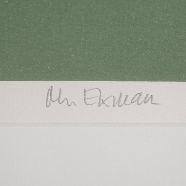 MARIE-LOUISE EKMAN, litografi, signerad och numrerad 432/450.
