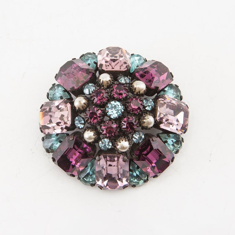 A brooch by Cissy Zoltowska second half of the 20th century.