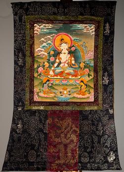 THANGKA, Nepal, 1900-talets mitt.