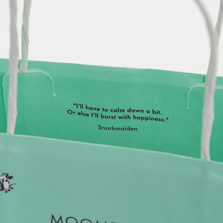 A porcelain Moomin 80 anniversary mug, 'Home', Moomin Characters, Arabia 2025, numbered 80.