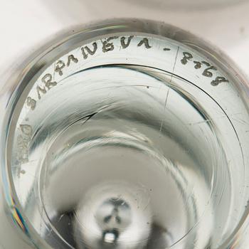 TIMO SARPANEVA, An "Orchid" glass vase, signed Timo Sarpaneva 3568.