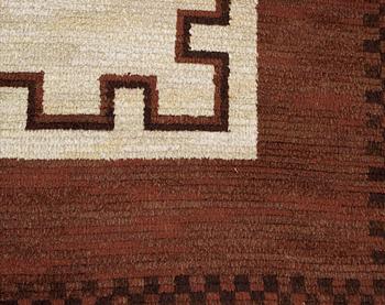 CARPET. Flossa (knotted pile). Sweden the 1920's.