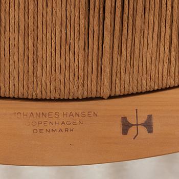 Hans J. Wegner, A Hans J Wegner 'Peacock Chair',executed by  Johannes Hansen, Denmark 1950's.