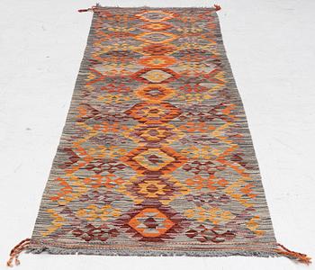 Gallery rug, Kelim, modern, approx. 300 x 81 cm.