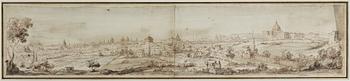UNKNOWN ARTIST, 18th Century, Ink and ink wash.